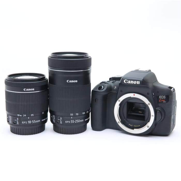 Canon EOS Kiss X8i ダブルズームキット 中古品 中古)Canon (キヤノン) EOS Kiss X8i ダブルズームキット（商品ID