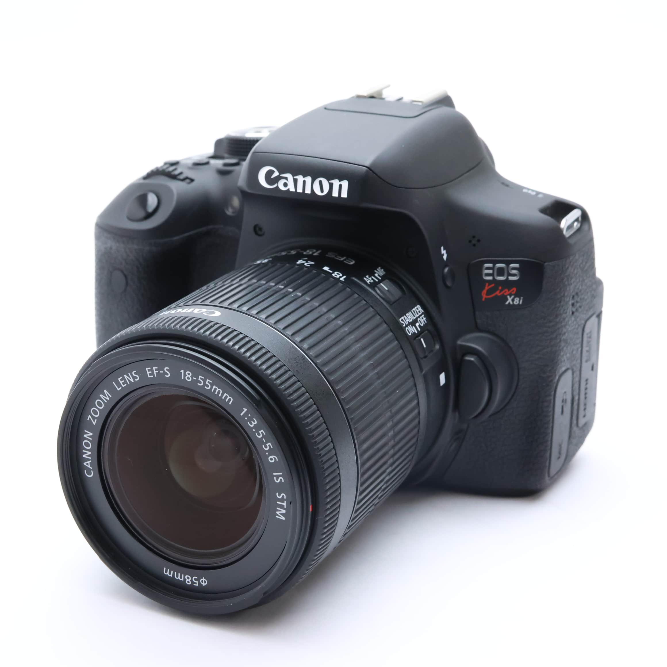 中古)Canon (キヤノン) EOS Kiss X8i ダブルズームキット（商品ID