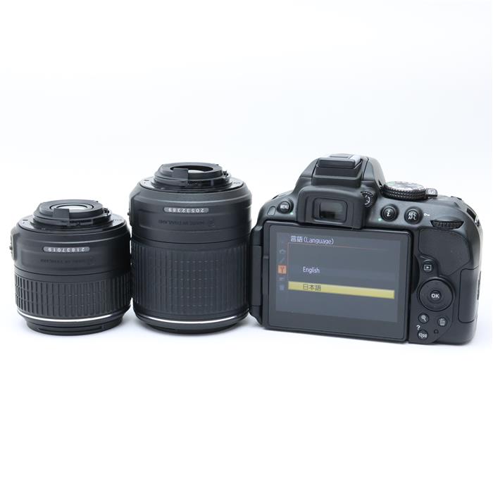 中古美品】Nikon ニコン 一眼レフカメラ D5300 ダブルズームレンズ