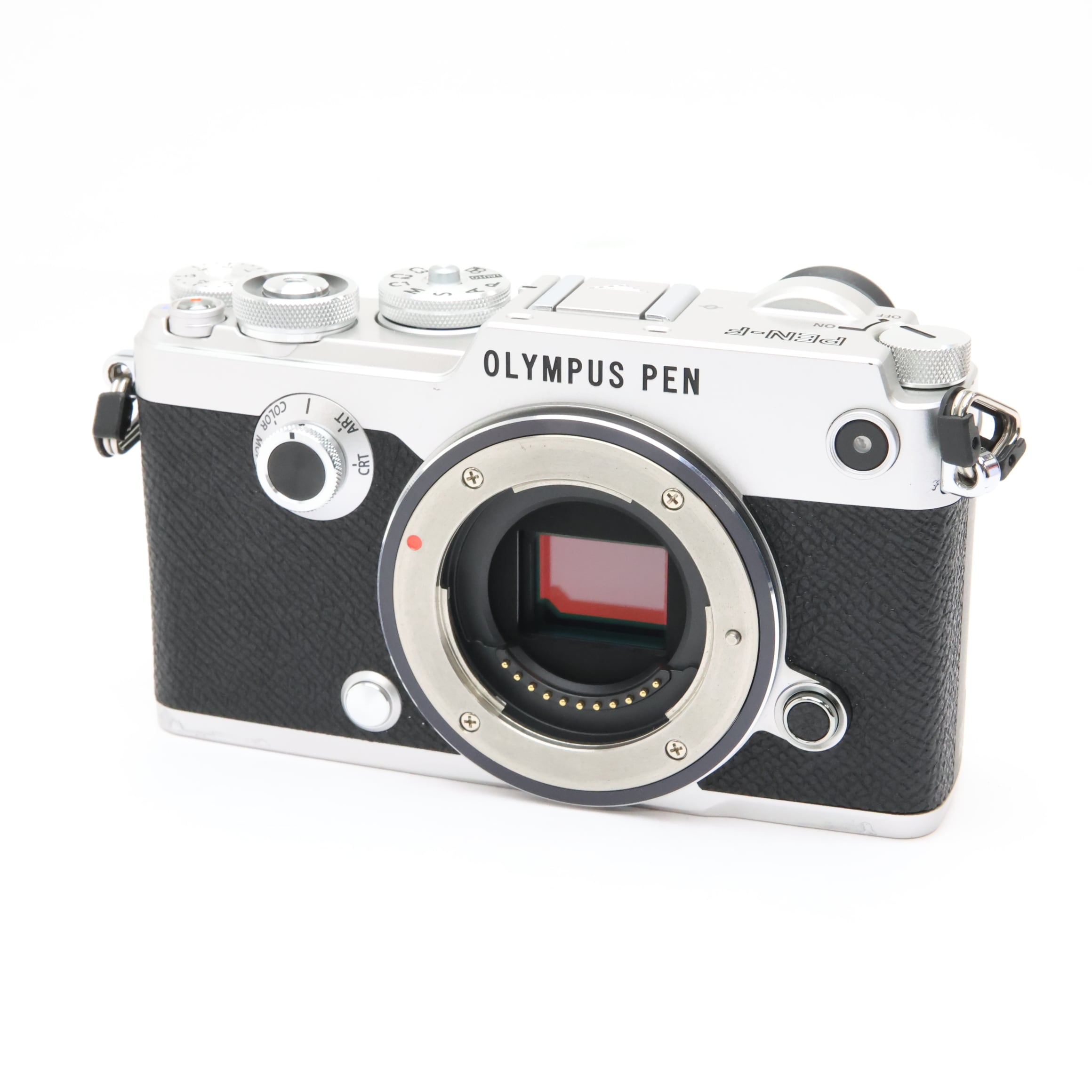 中古)OLYMPUS (オリンパス) PEN-F ボディ シルバー（商品ID