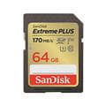 SanDisk (サンディスク) Extreme PLUS SDXC UHS-Iカード 64GB SDSDXWH-064G-JNJIP
