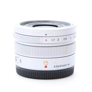 Panasonic (パナソニック) LEICA DG SUMMILUX 15mm F1.7 ASPH. シルバー メイン