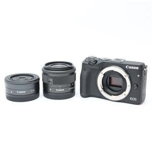 Canon (キヤノン) EOS M ダブルレンズキット ブラック」の商品検索結果