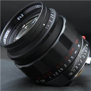 【極上品】ズミルックス M50mm F1.4 ASPH. ブラッククローム 希少】ライカ ズミルックス M50mm F1.4 ASPH ブラッククローム