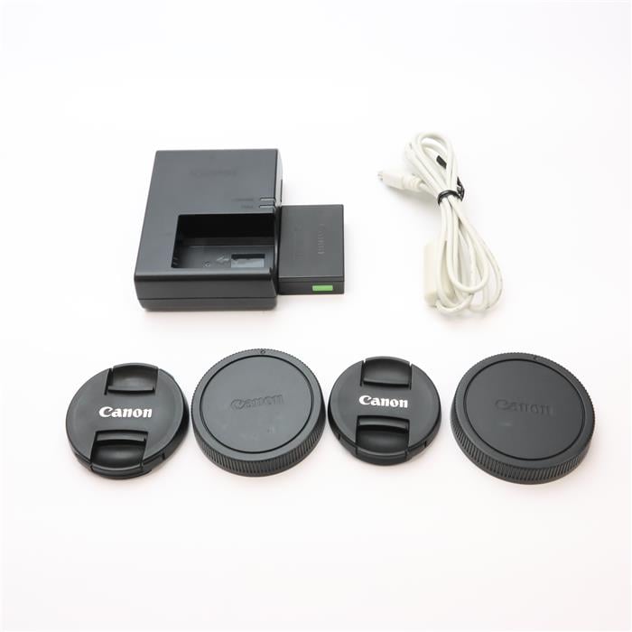 中古)Canon (キヤノン) EOS M3 ダブルズームキット ブラック（商品ID