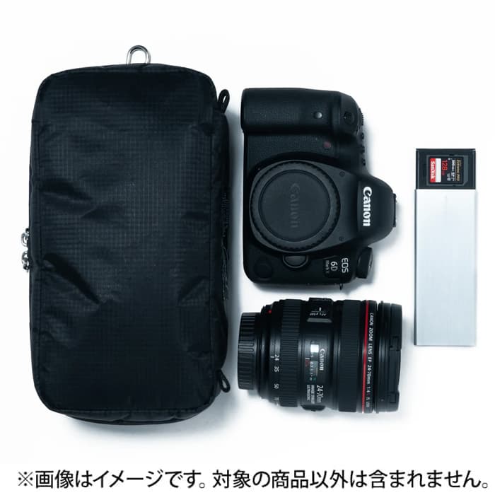 新品)YOSEMITE（ヨセミテ） X-PAC CAMERA POUCH L ブラック（商品ID