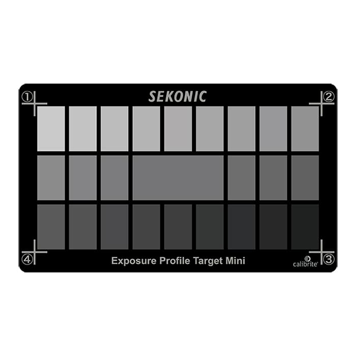 セコニック 露出プロファイルターゲット 新品)SEKONIC (セコニック) 露出プロファイルターゲットミニ