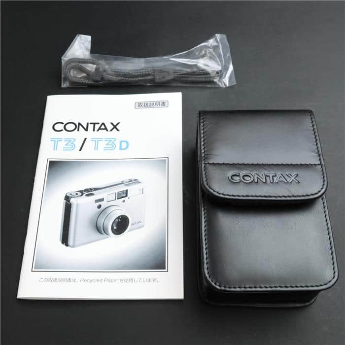 CONTAX T3 チタンブラック 箱・ケース付き