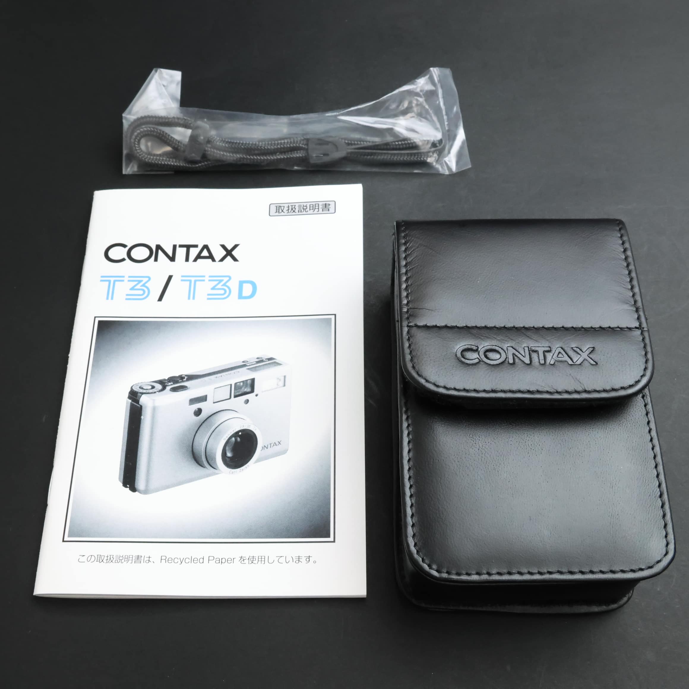 中古)CONTAX (コンタックス) T3 D チタンブラック（商品ID