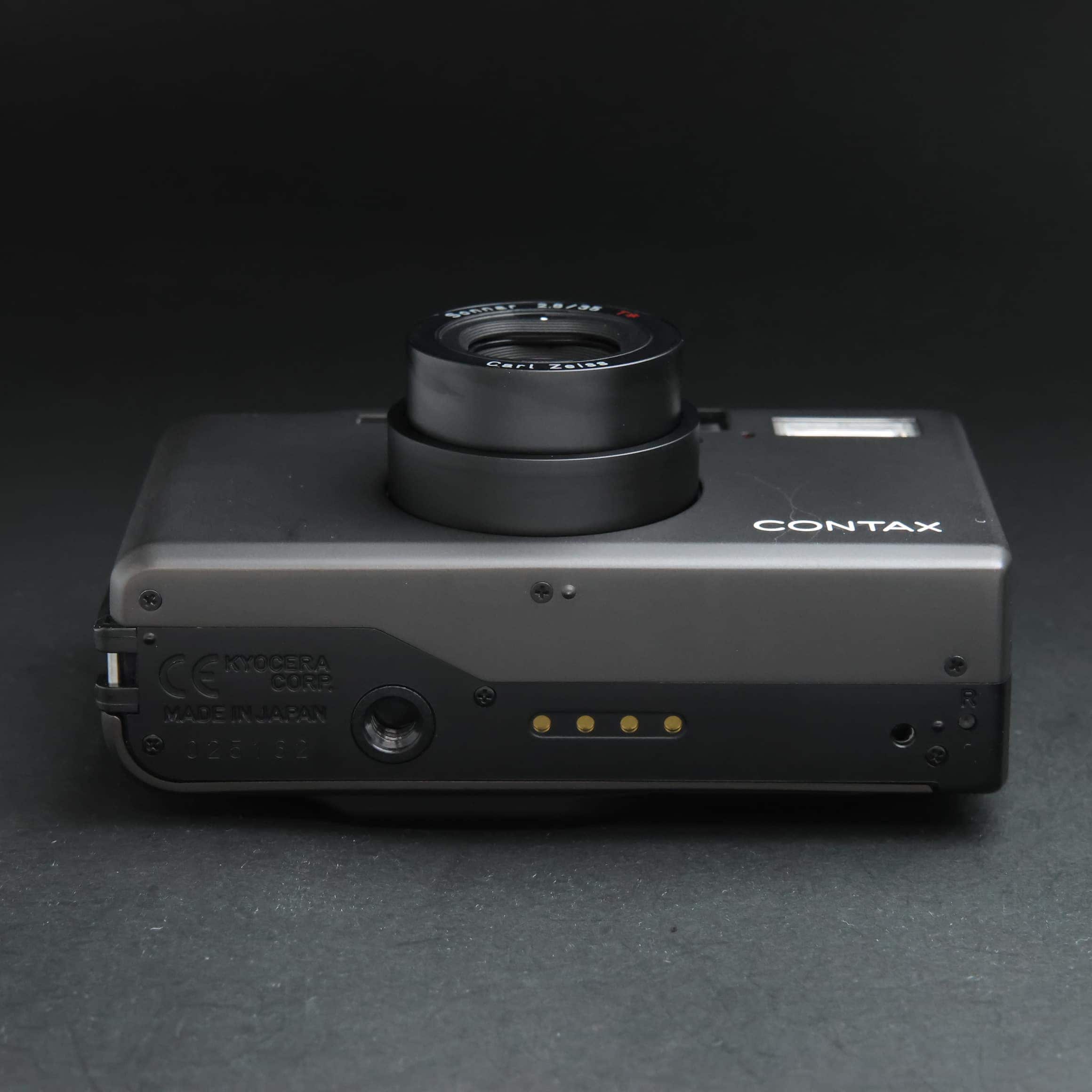 正規品アウトレット価格 CONTAX T-3 フィルムカメラ チタンブラック 取