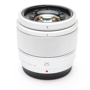 panasonic (パナソニック) lumix g 25mm f1.7 asph. シルバー」の商品