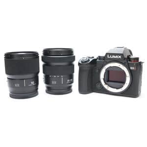 Panasonic (パナソニック) LUMIX S5II ダブルレンズキット DC-S5M2W ブラック メイン