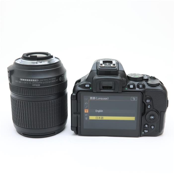 デジタルカメラ Nikond5600 ニコン Nikon D5600 レンズキット ブラック SDカード(16GB)付き