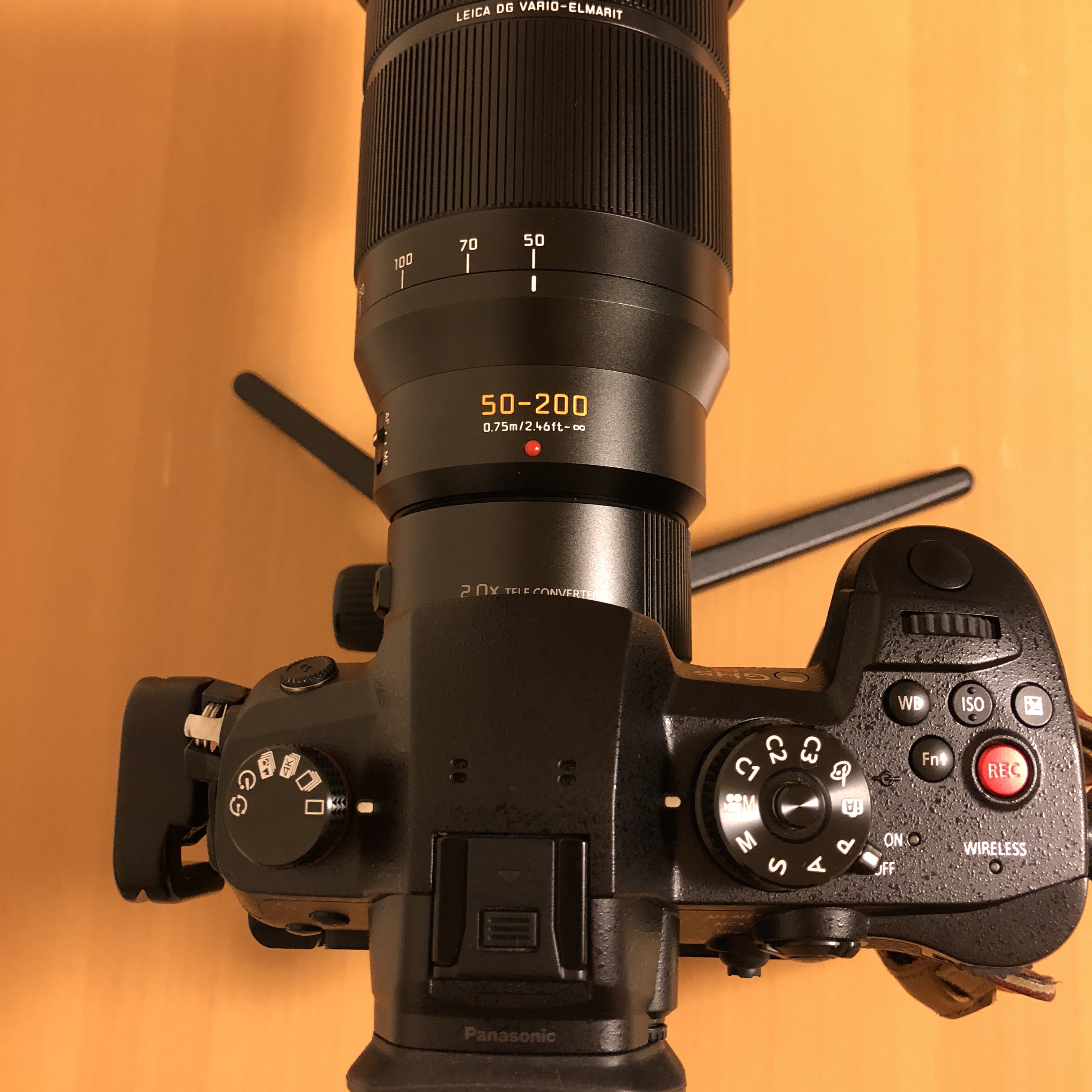 LEICA DG Vario50-200mm f2.8-f4.0 .テレコン付属