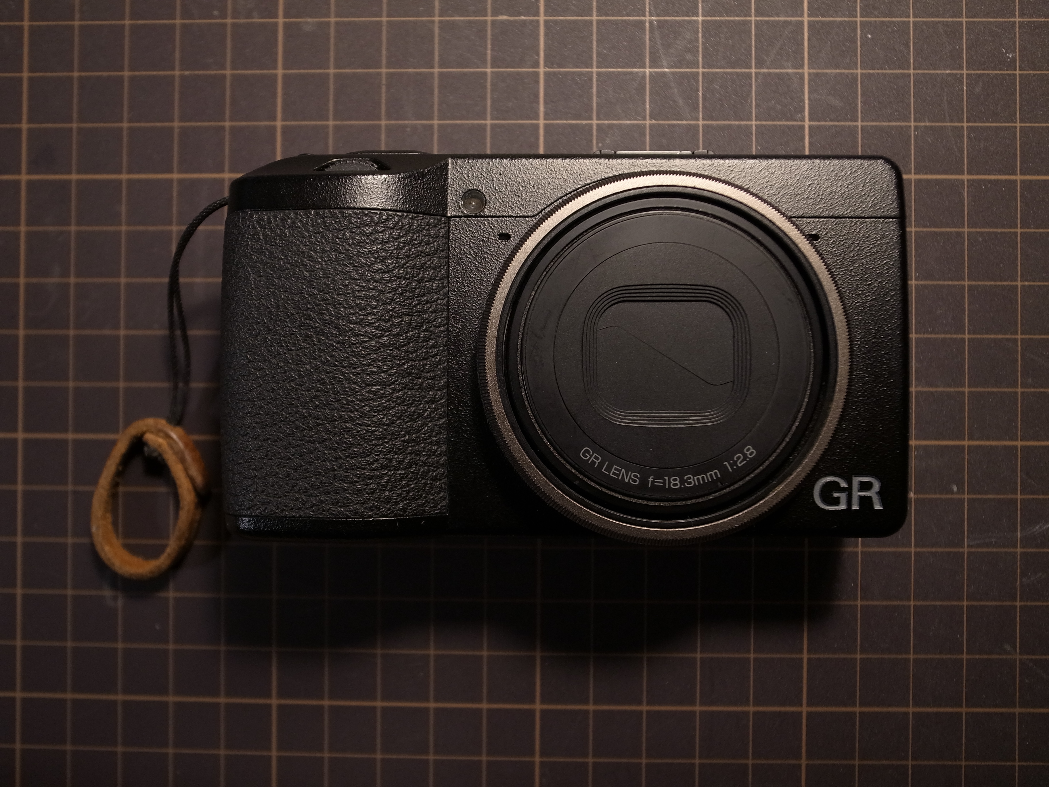 RICOH GRⅢ リングキャップ GN-1 ダークグレー