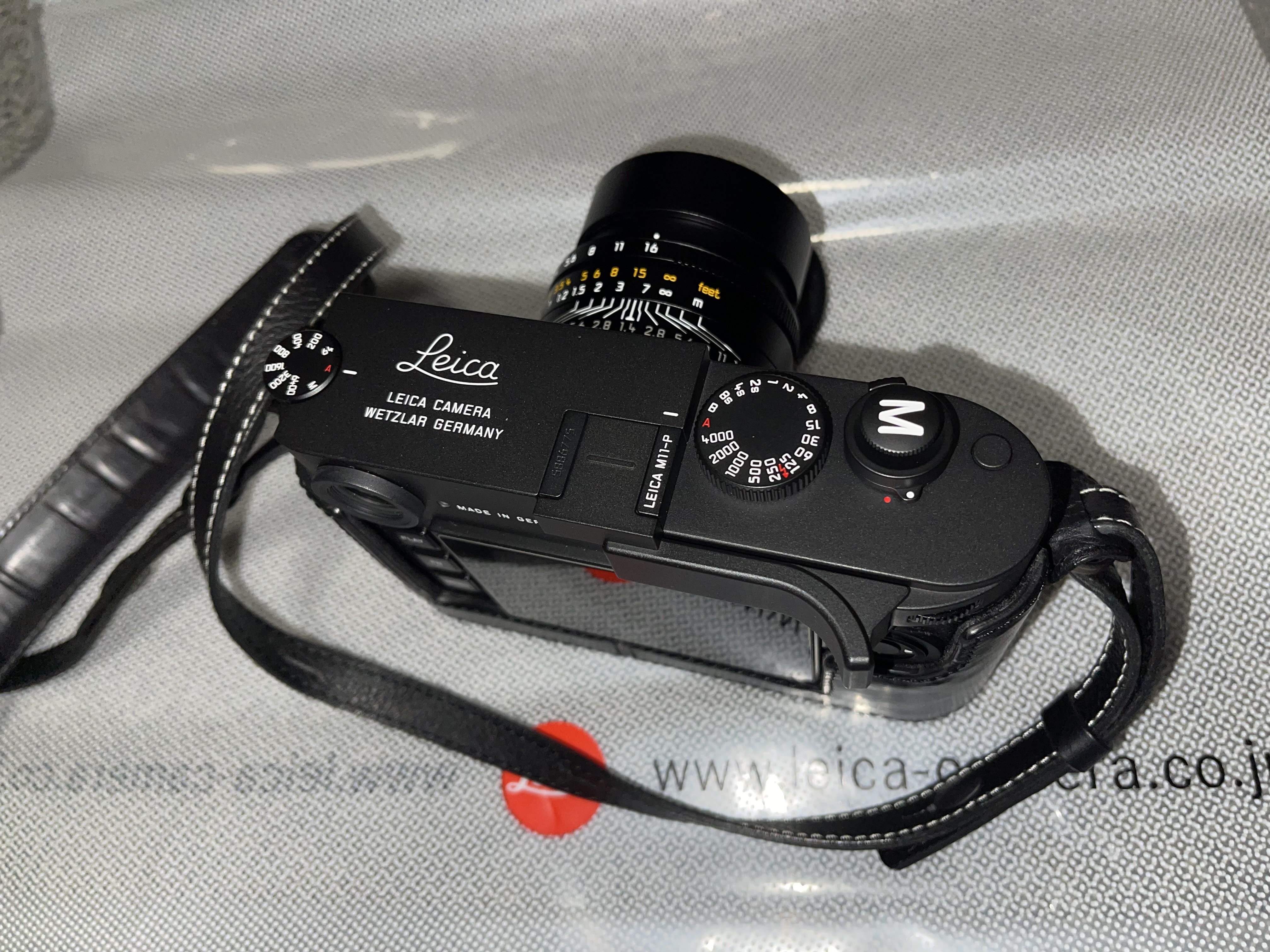 新品)Leica (ライカ) レリーズボタン M12mm ブラック（商品ID