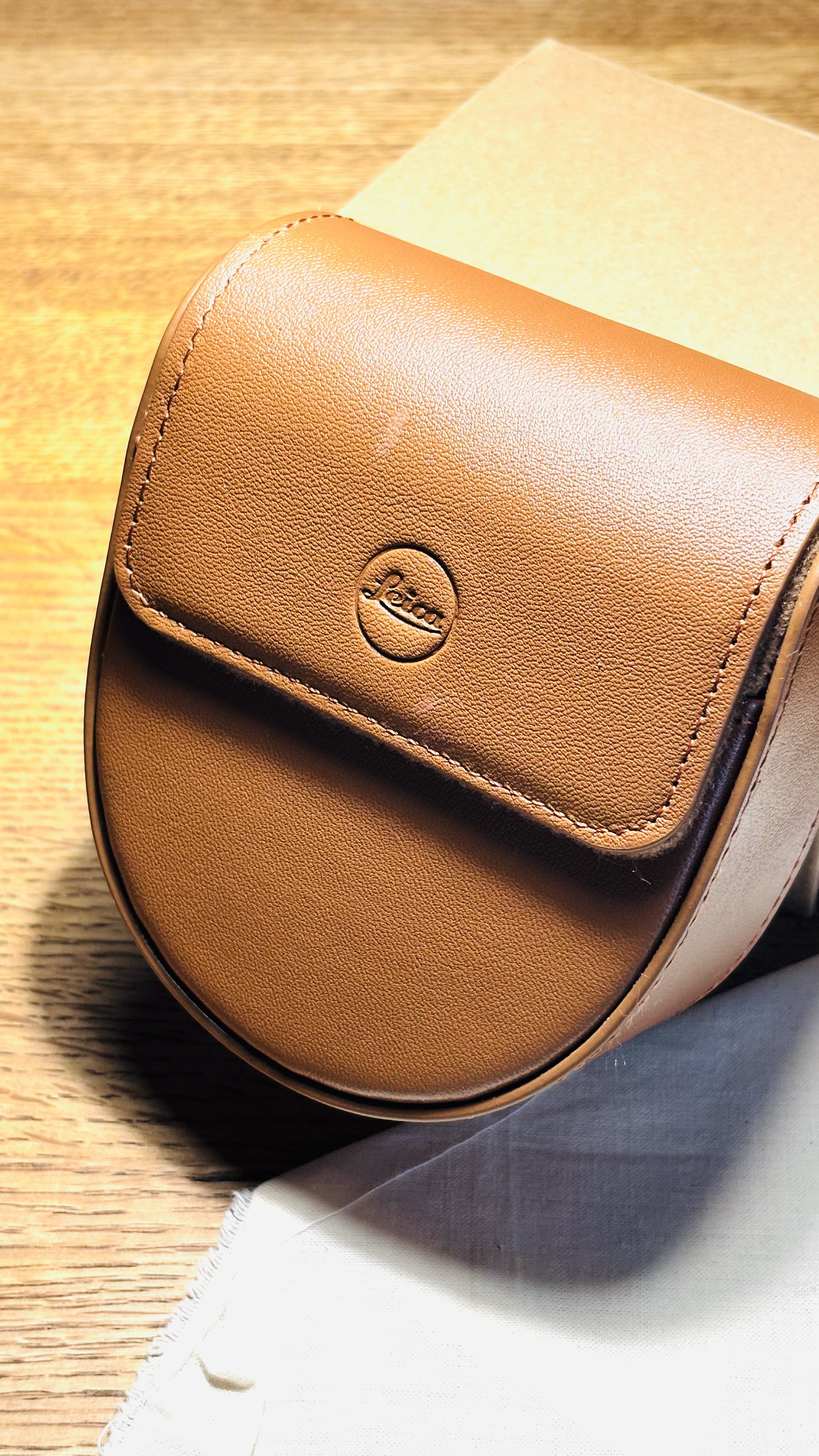 新品)Leica (ライカ) レザーケース for Leica LUXグリップ