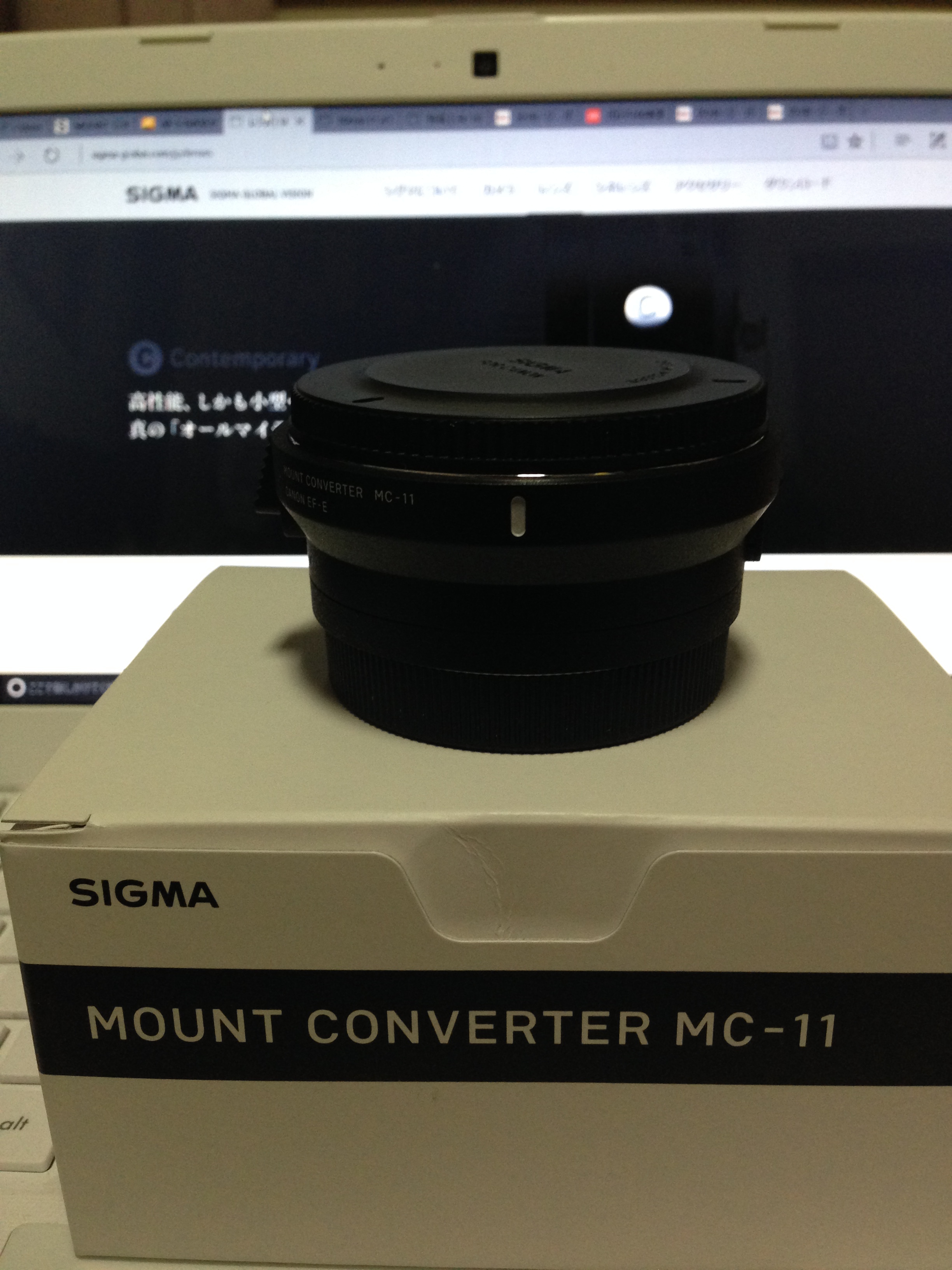 新品)SIGMA (シグマ) マウントコンバーター MC-11 キヤノンEFレンズ