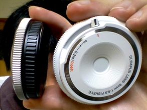 中古)OLYMPUS (オリンパス) フィッシュアイボディキャップレンズ